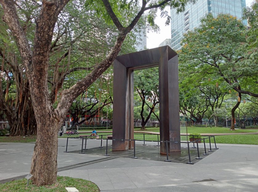 Ayala Triangle Gardens, Makati, Philippines